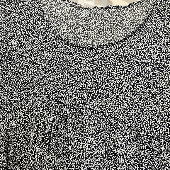 Vintage 90s Babydoll Empire Waist Maxi Dress - Picture 4 of 5